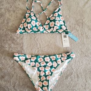 New Cupshe Floral Bikini